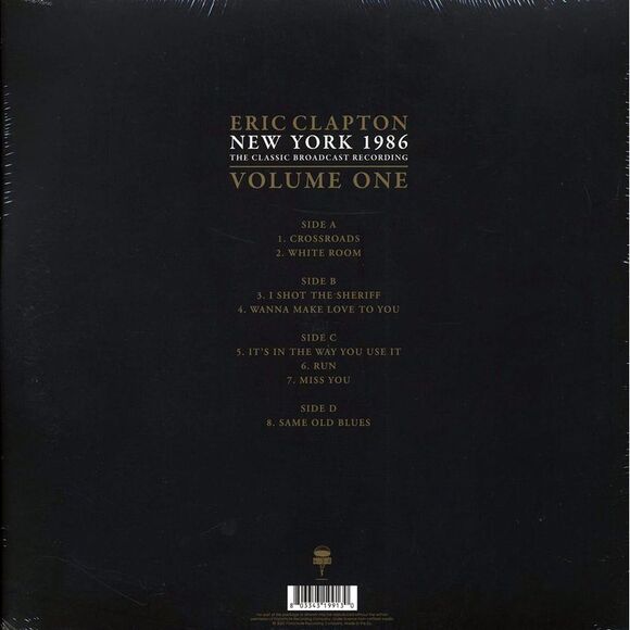 Eric Clapton - New York 1986 Volume 1: The Classic Broadcast Recording (2xLP) - - Picture 2 of 5